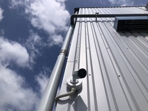 配線ルートも完璧・防犯カメラ設置工事