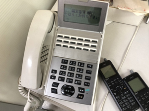 岐阜県海津市 ビジネスフォン保守・コードレス増設工事
