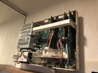 愛知県豊田市・ビジネスフォン一部入替工事