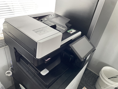 中古カラー複合機導入