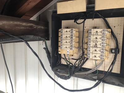 撤去作業-外線撤去